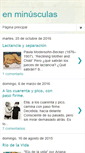 Mobile Screenshot of enminusculas.com